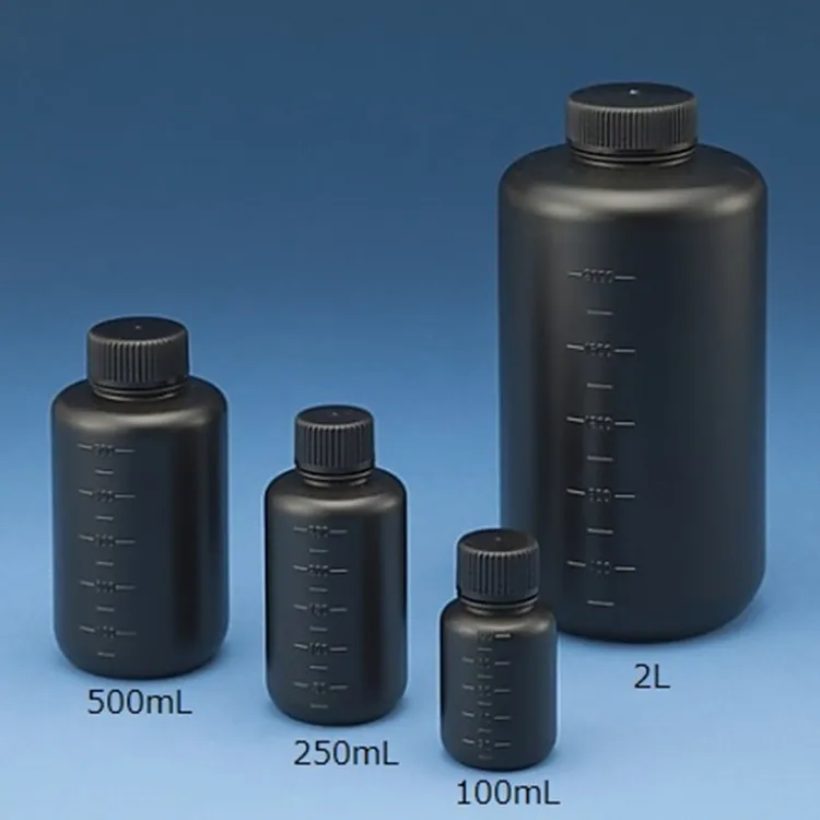 J瓶(圓形細口遮光)未滅菌100ml ASONE