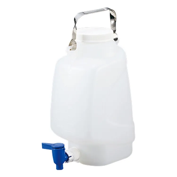帶龍頭立式桶(PP製)  實驗室用品